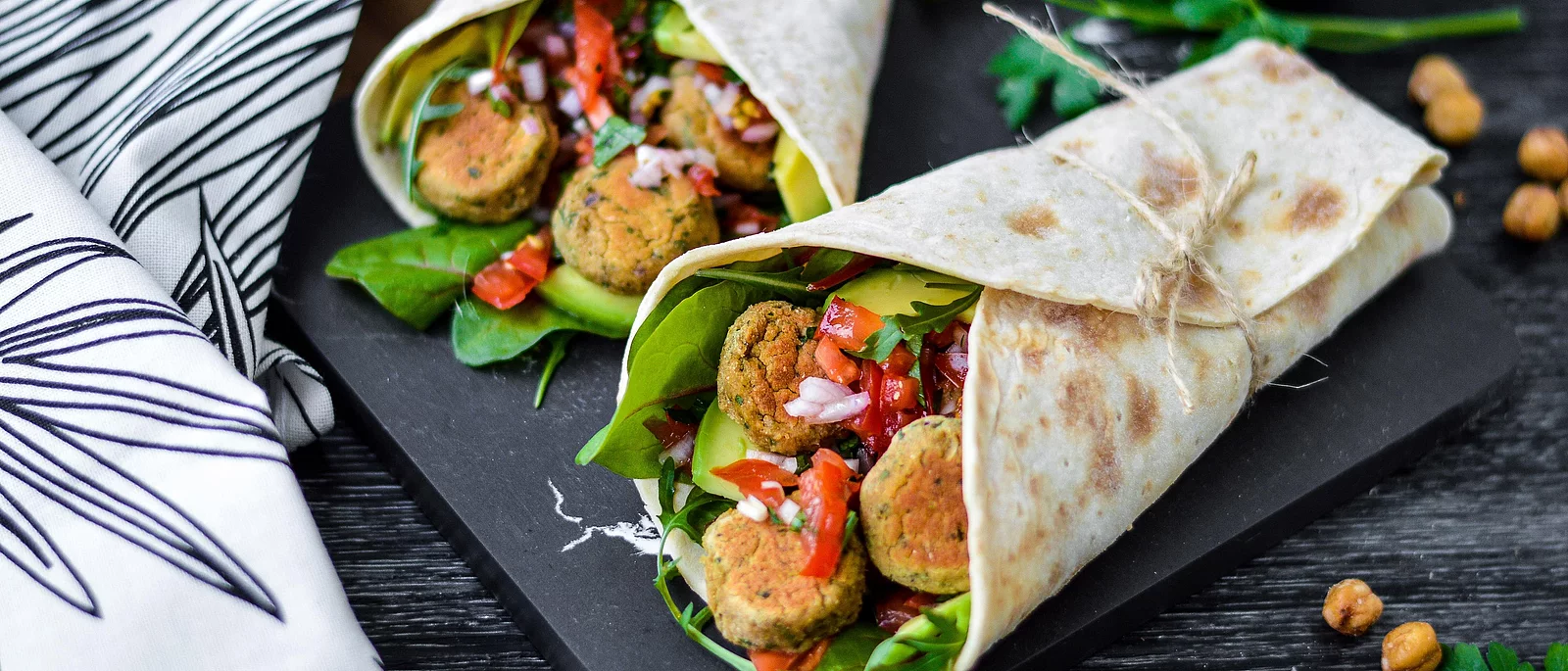 The Best Gluten Free Vegan Falafel Wrap Recipe
